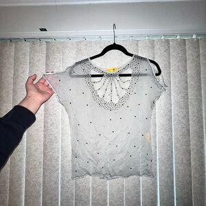 Adorablee see through top size M